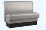 Value Line-Quick Ship Upholstered Booths!  These Booths not only ship quickly (within 3 - 4 weeks) but are built with features of more expensive booths! 